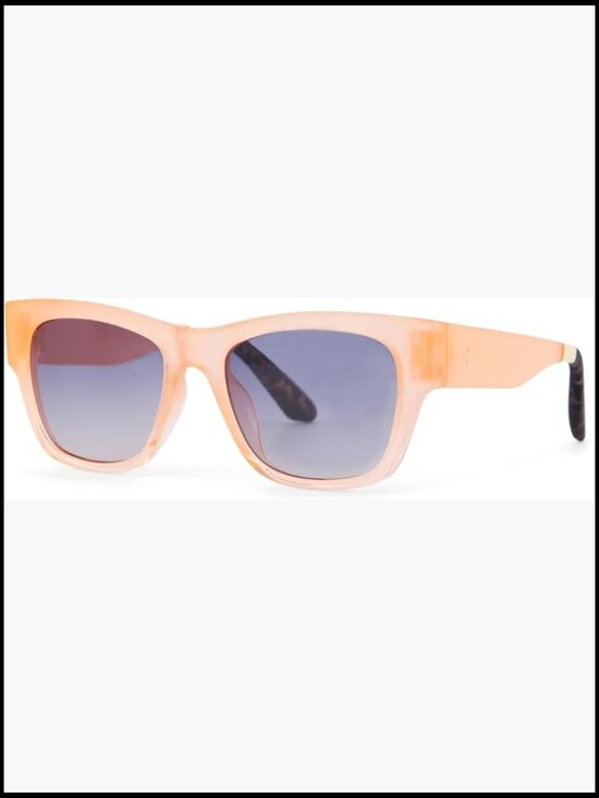 Rectangular Polarized Sunglasses with SOLAFLEX Frames, UV Protection, Case main image 2